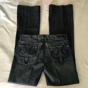 Dark wash bootcut jeans, NWOT